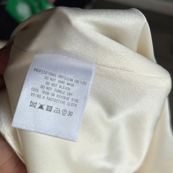 NEW Fame and Partners Satin Cowl Neck Mini Dress - Picture 10 of 12